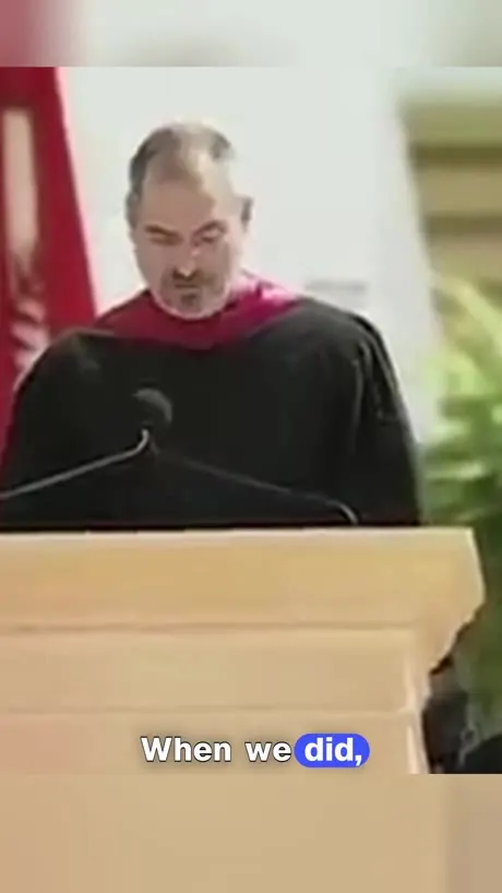 A finished vertical clip with captions at the bottom